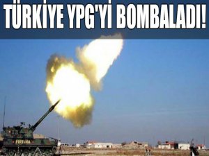 Türkiye YPG'yi bombaladı!
