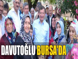Davutoğlu Bursa'da