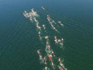 Triatlon Yarışları'na büyük ilgi