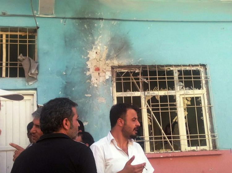 Silvan, savaş alanı gibi