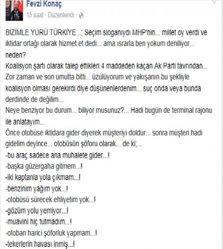 MHP için ‘Çiçek Abbas’ benzetmesi