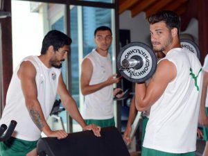 Bursaspor'da salon çalışması