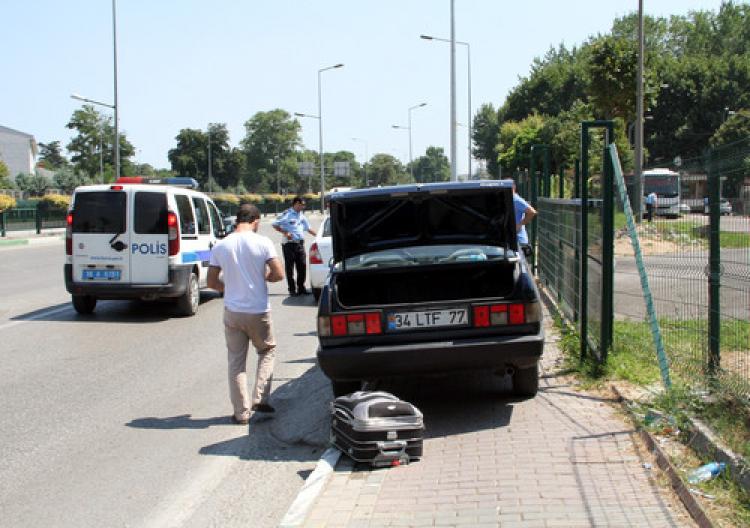 Bursa'da ‘Bombalı araç’ paniği