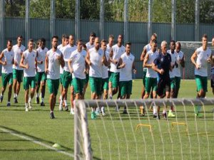 Bursaspor'da hazırlıklar sürüyor