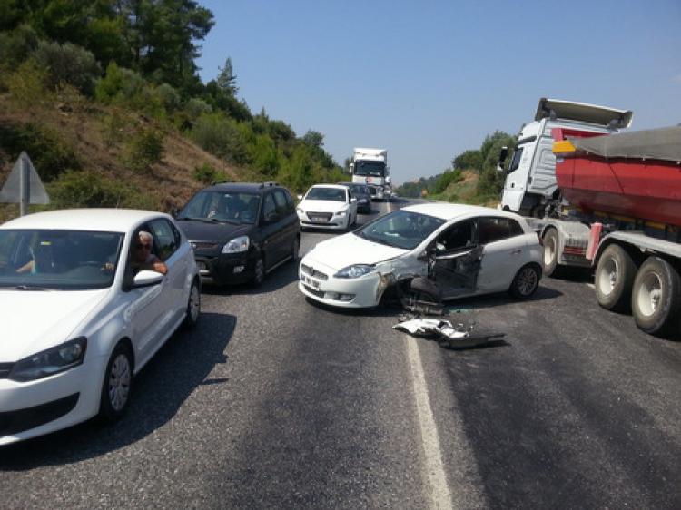 Belediye Başkanı  kaza geçirdi