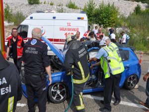 Bursa'da kaza: 1 ölü 8 yaralı
