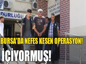 Bursa'da narkotik operasyonu!