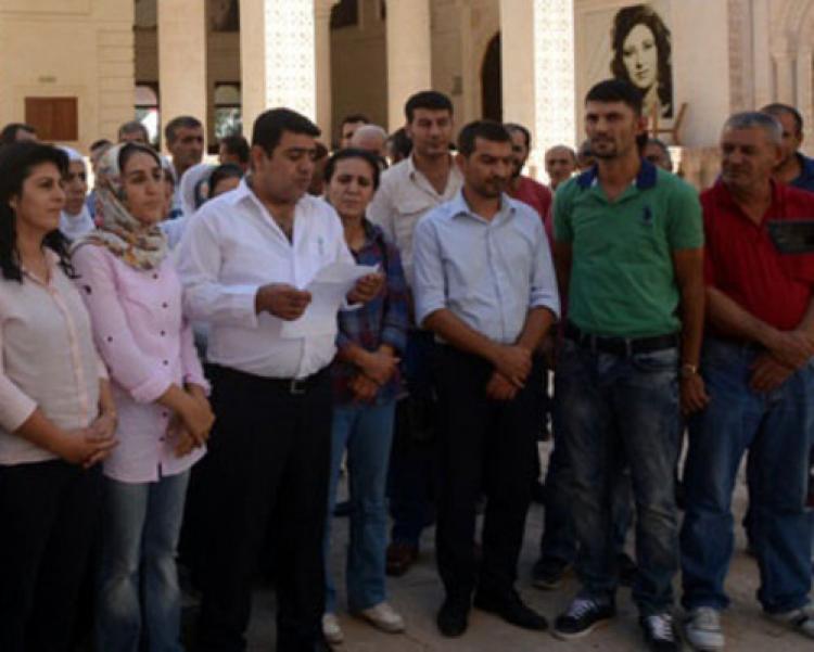Özerklik açıklamasını okuyan Aksan tutuklandı