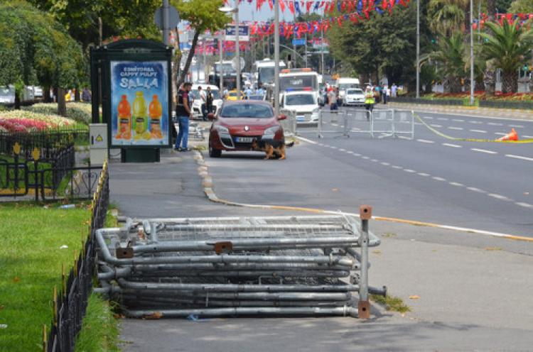 Polisi alarma geçiren araç boş çıktı