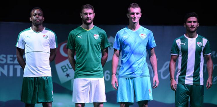 İşte Bursaspor'un yeni formaları!