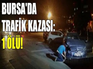 Bursa'da kaza: 1 ölü