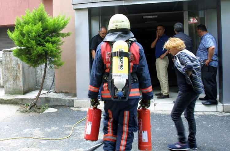 Tıp Fakültesi Hastanesi'nde yangın paniği