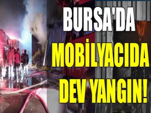 Bursa'da korkutan yangın!