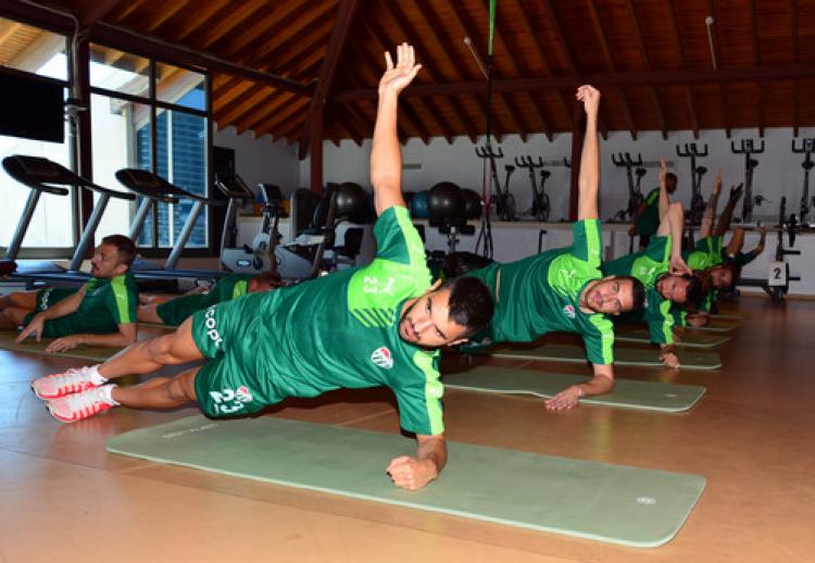 Bursaspor, salonda çalıştı