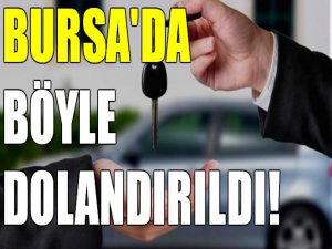 Aracını satmak isterken böyle dolandırıldı