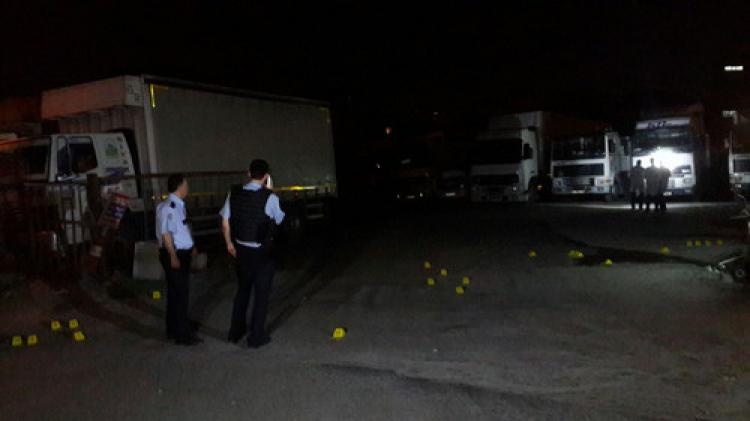 TIR garajına silahlı baskın