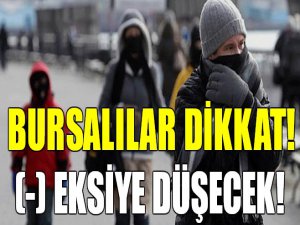 Bursalılar dikkat!