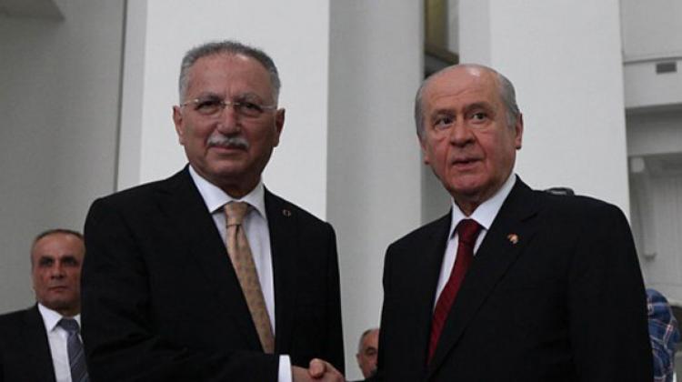 Bahçeli Ekmeleddin İhsanoğlu'na kızdı