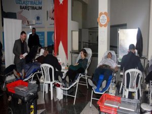 Bursa'da kan bağışı kampanyası!