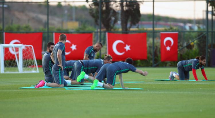 A Milli Futbol Takımı, İstanbul'da toplandı