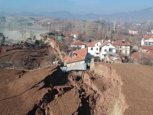 Heyelan mağdurlarına yeni konut!