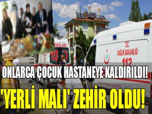 Zehirlenen çocuklar hastanelere kaldırıldı