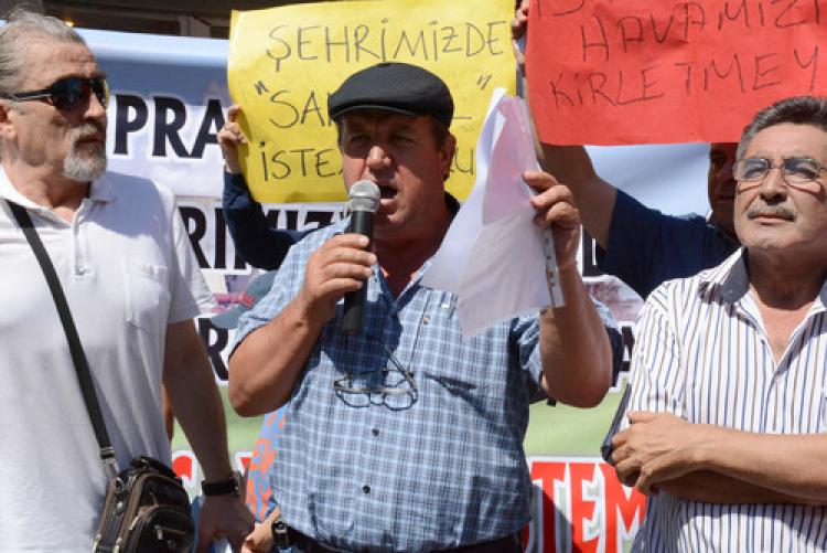 Albayrakların enerji santraline karşı imza kampanyası başlatıldı
