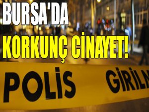 Son dakika! Bursa'da korkunç cinayet