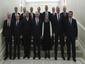 Başbakan Yıldırım HSK üyelerini kabul etti!