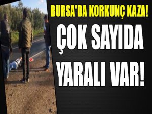 Son dakika! Bursa'da korkunç kaza!