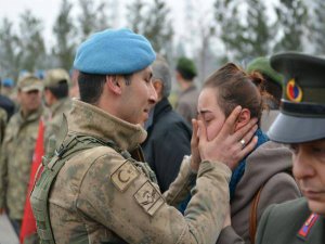 Bursalı kahramanlar böyle uğurlandı!