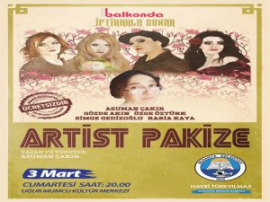 Artist Pakize Mudanya'da