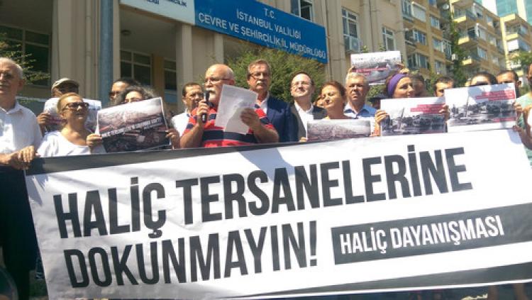 CHP’li meclis üyeleri Haliçport projesine itiraz etti