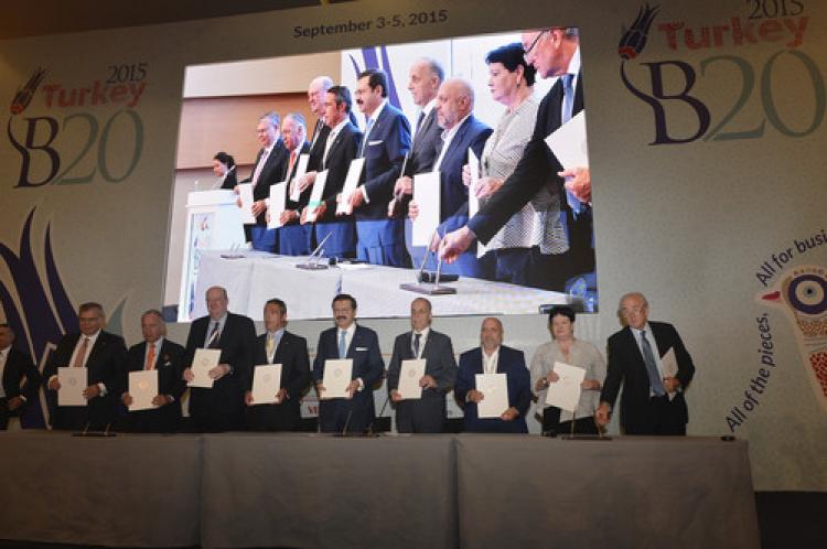 B20 ve L20 arasında istihdam için ortak deklarasyon imzalandı