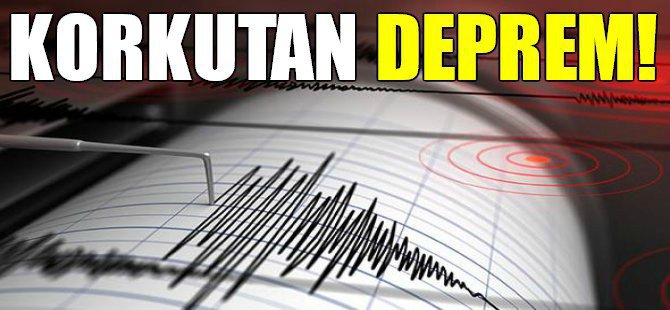 Iğdır'da korkutan deprem!