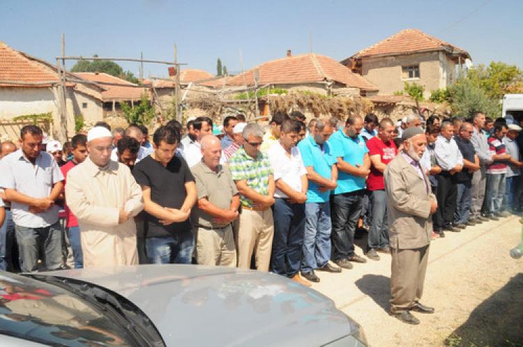 Çandır’ın babası, son yolculuğuna uğurlandı