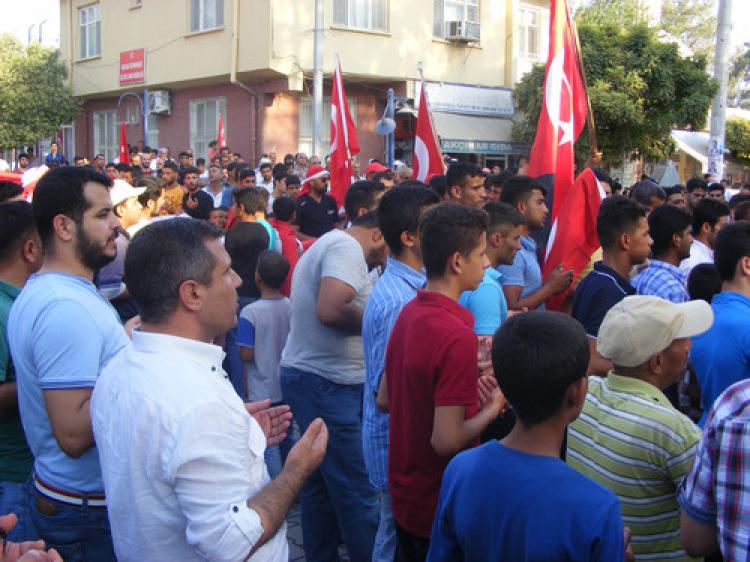 Akçakale terörü lanetledi