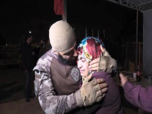 Afrin'den dönen PÖH'ler gözyaşlarıyla karşılandı!