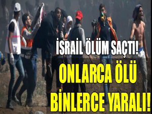 İsrail katletti! Onlarca ölü binlerce yaralı