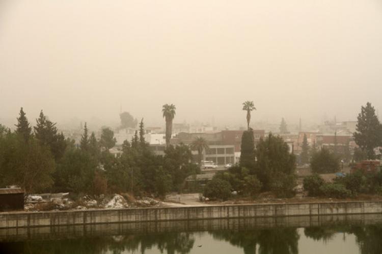 Toz bulutu Adana’yı esir aldı