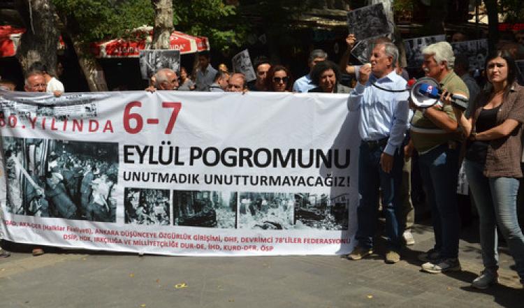 İHD: 6-7 Eylül olaylarını unutmadık