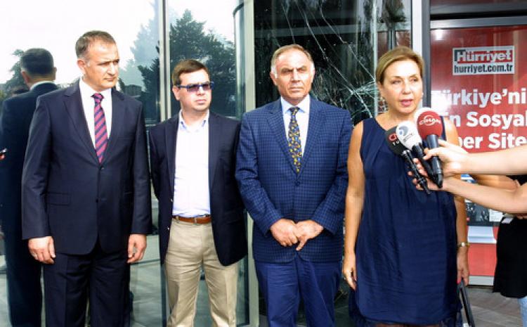 'Hürriyet'e saldırı, özgürlüklere darbe'