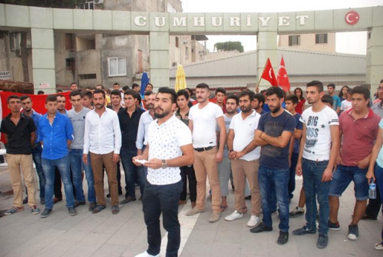 Osmaniye'de teröre kınama, TSK'ya destek açıklaması
