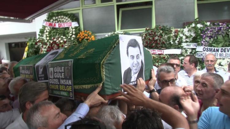Onur Belge son yolculuğuna uğurlandı