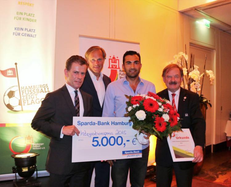 'Hamburg Uyum Ödülü'ne layık görüldü
