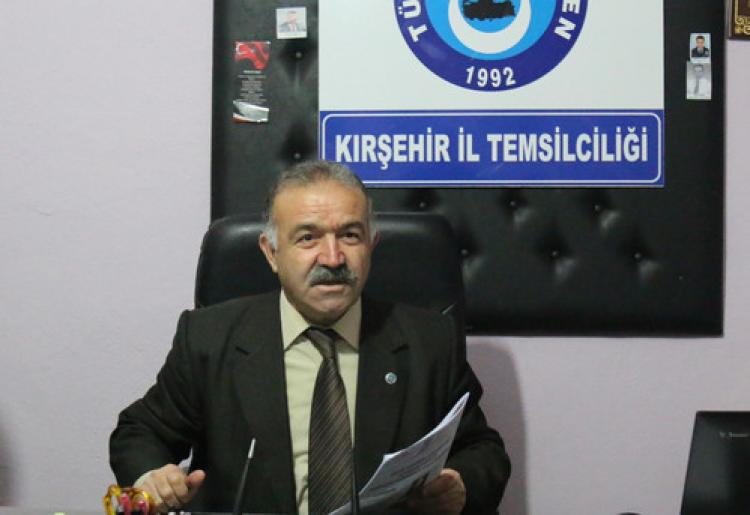 Kamu-Sen Kırşehir İl Temsilcisi: Türk milletinin başı sağolsun