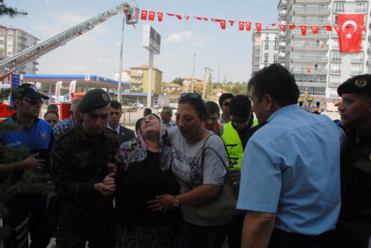 Kırıkkale şehitlerine ağlıyor