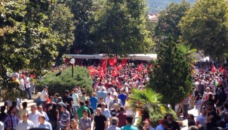 Bursalı şehidi 50 bin kişi uğurladı
