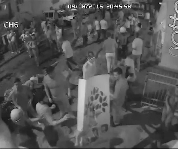 HDP'ye saldırı güvenlik kamerasında