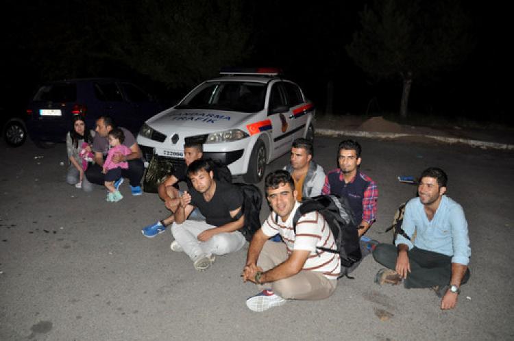 117 kaçak göçmen yakalandı